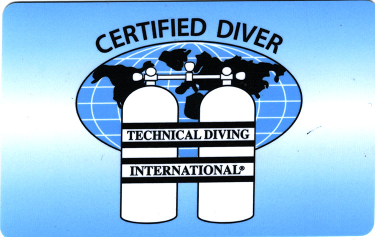 TDI Inspiration Advanced Mixed Gas Diluent Diver