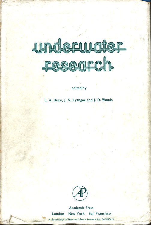 Underwater research