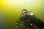 selfie van jaap onder water