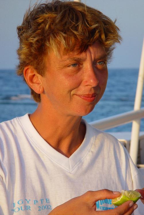 Cisca tijdens liveaboard rode zee