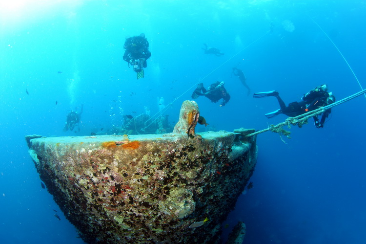 Boeg van de Thistlegorm