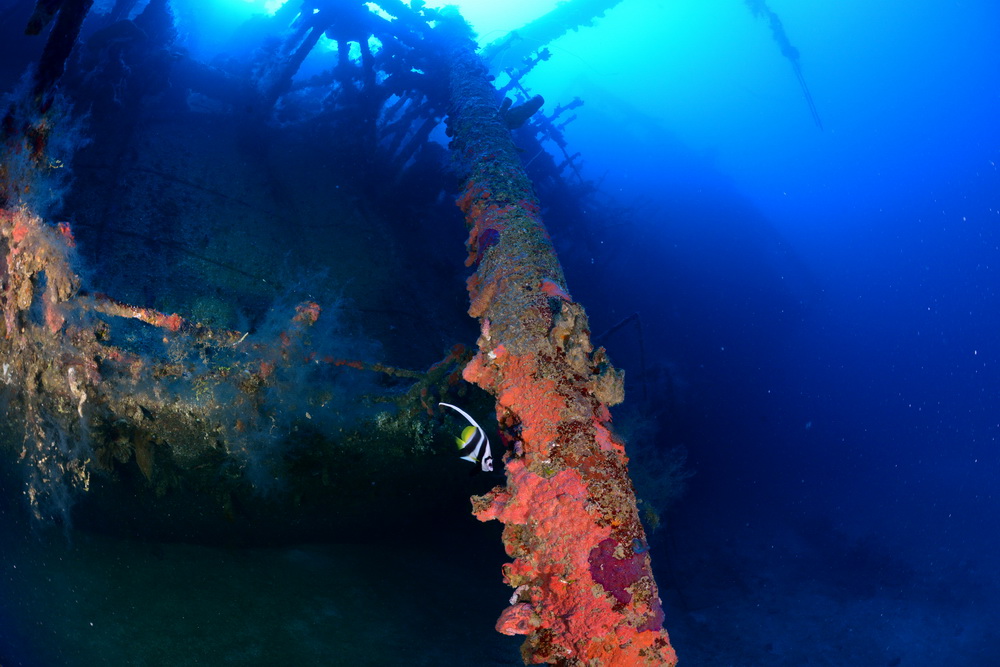 Mast van de Fujisan maru