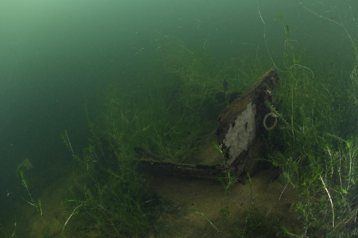houten wrakje