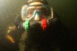 Jaap met rebreather