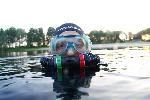 Jaap met rebreather