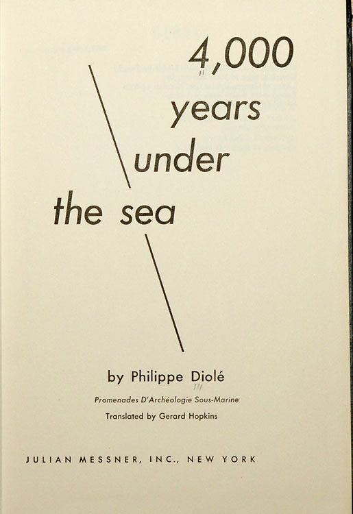 4000 Years Under the Sea