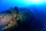 Schoorsteen van de Fujisan maru