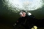 selfie van jaap onder water
